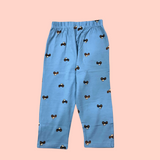 Blue Tractors Print Kids Coords (Unisex) - Half Sleeve T-Shirt and Full Pant