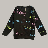 Color Splash Print Kids Sweatshirt and Joggers Set (Unisex)