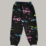 Color Splash Print Kids Sweatshirt and Joggers Set (Unisex)