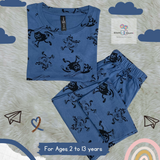 Disney Walking Cup Kids Coords Set (Unisex) - Half Sleeve TShirt and Pant