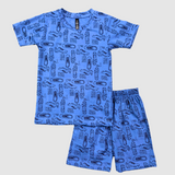 Football Shoe Kids Shorts Coord Set (Unisex) - Shorts with Single Side Packet