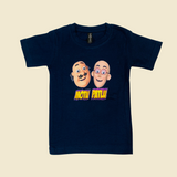 Motu Patlu Print Kids Shorts Coord Set (Unisex) - Shorts with Single Side Packet