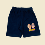 Motu Patlu Print Kids Shorts Coord Set (Unisex) - Shorts with Single Side Packet