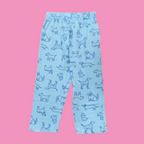 Puppies Print Kids Night Suit - Half Sleeve Shirt and Full Pant
