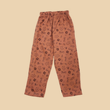 Choco Animals Print Kids Night Suit - Half Sleeve Shirt and Full Pant