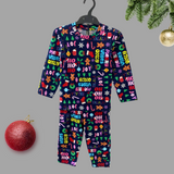 Merry Vibes Kids Coord Set (Unisex) - Full Sleeve T-Shirt and Full Pant
