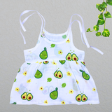 Muslin Knot Frock - Avocado