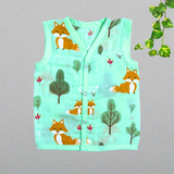 Muslin Button Jabla - Little Cub