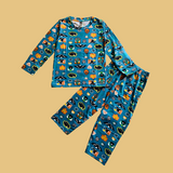 Icon Badges Full Sleeve Kids Co-ord Set (Unisex) - Pant with Single Side Packet