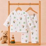 Muslin Full Sleeve Pant Coords - Bird