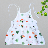 Muslin Knot Frock - Bird