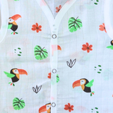 Muslin Button Jabla - Bird