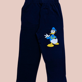 Blue Donald Print Kids Lounge Pant Unisex