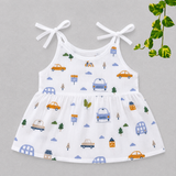 Muslin Knot Frock - Cars