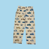 Cars Print Kids Coords (Unisex) - Half Sleeve T-Shirt and Full Pant