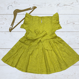 Checks - Frill Cotton Frocks with bow