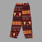 Christmas Fairisle Print Half Sleeve Kids Coords (Unisex)