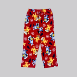 Christmas Bluey Print Half Sleeve Kids Coords (Unisex) - Half Sleeve T-Shirt and Full Pant