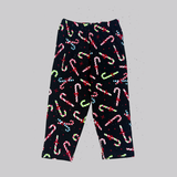 Christmas Candy Cane Full Sleeve Kids Coord Set (Unisex) - Full Sleeve T-Shirt and Full Pant