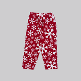 Christmas Snow Full Sleeve Kids Coord Set (Unisex) - Full Sleeve T-Shirt and Full Pant