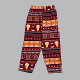 Christmas Snowman Fairisle Print Half Sleeve Kids Coords (Unisex)