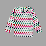 Tree Print Kids Coord Set (Unisex) - Full Sleeve T-Shirt and Full Pant