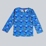 Connect Cars Full Sleeve Kids Co-ord Set (Unisex) - Pant with Single Side Packet