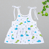 Muslin Knot Frock - Dino (Preorder Dispatch from 11-5-26)