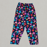 Disco Trees Kids Coords (Unisex) - Half Sleeve T-Shirt and Full Pant