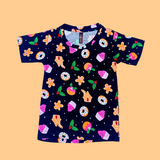 Donut Kids Shorts Coord Set (Unisex) - Shorts with Single Side Packet