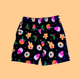 Donut Kids Shorts Coord Set (Unisex) - Shorts with Single Side Packet