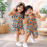 Dreamy Ira - Premium Sleeveless Jablas and Shorts (Unisex) 6 Months - 5 Years