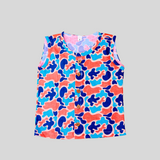 Dreamy Ira Jabla Set | Sleevelelss Jabla Co-ord Set