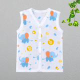 Muslin Button Jabla - Elephant