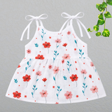 Muslin Knot Frock - Flower