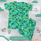 O.Stawby Mango | Kids Shorts Coords Set (Unisex)