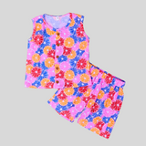 Fruit Blast Jabla Set | Sleevelelss Jabla Co-ord Set