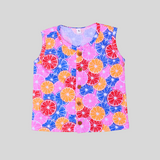 Fruit Blast Jabla Set | Sleevelelss Jabla Co-ord Set