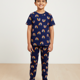 Rainbow Kids Coords (Unisex) - Half Sleeve T-Shirt and Full Pant