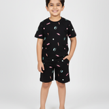 Candy Lover Kids Shorts Coord Set (Unisex) - Shorts with Single Side Packet