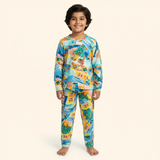 Joy Palm Springs Kids Coord Set (Unisex) - Full Sleeve T-Shirt and Full Pant