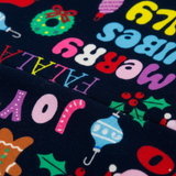Merry Vibes Kids Coord Set (Unisex) - Full Sleeve T-Shirt and Full Pant