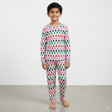 Tree Print Kids Coord Set (Unisex) - Full Sleeve T-Shirt and Full Pant