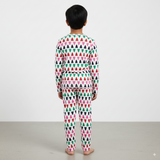 Tree Print Kids Coord Set (Unisex) - Full Sleeve T-Shirt and Full Pant