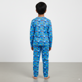 Connect Cars Full Sleeve Kids Co-ord Set (Unisex) - Pant with Single Side Packet