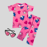 Heart Sonic Kids Coords (Unisex) - Half Sleeve T-Shirt and Full Pant
