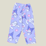 Hello Kitty Saniro Print Kids Coords (Unisex) - Half Sleeve T-Shirt and Full Pant