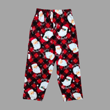 Christmas Ho ho Jolly Santa Print Full Sleeve Kids Coord Set (Unisex) - Full Sleeve T-Shirt and Full Pant