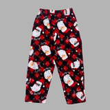 Christmas Ho ho Jolly Santa Print Half Sleeve Kids Coords (Unisex) - Half Sleeve T-Shirt and Full Pant