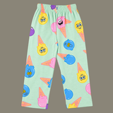 Icecream Print Kids Coords (Unisex) - Half Sleeve T-Shirt and Full Pant